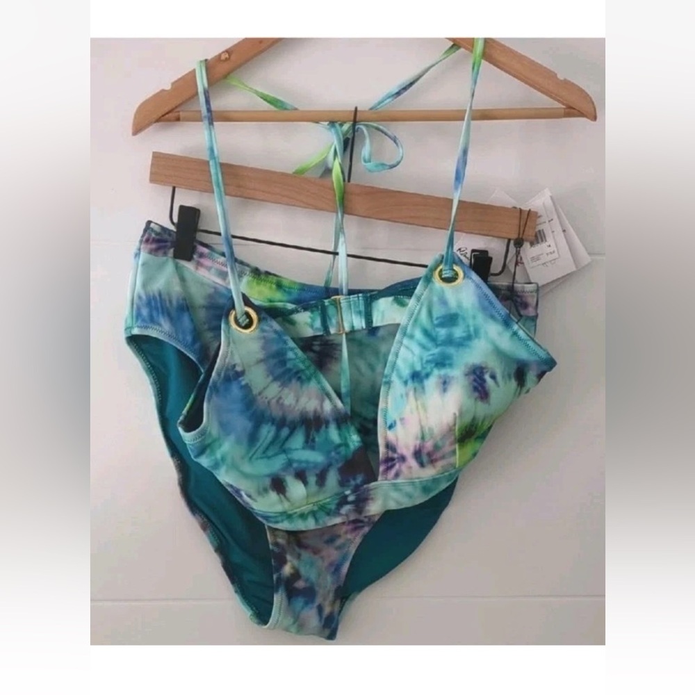 New Robert Graham Multicolor 2 Pieces Bikini Beach Pool Vacation Swimwear - Picture 3 of 13